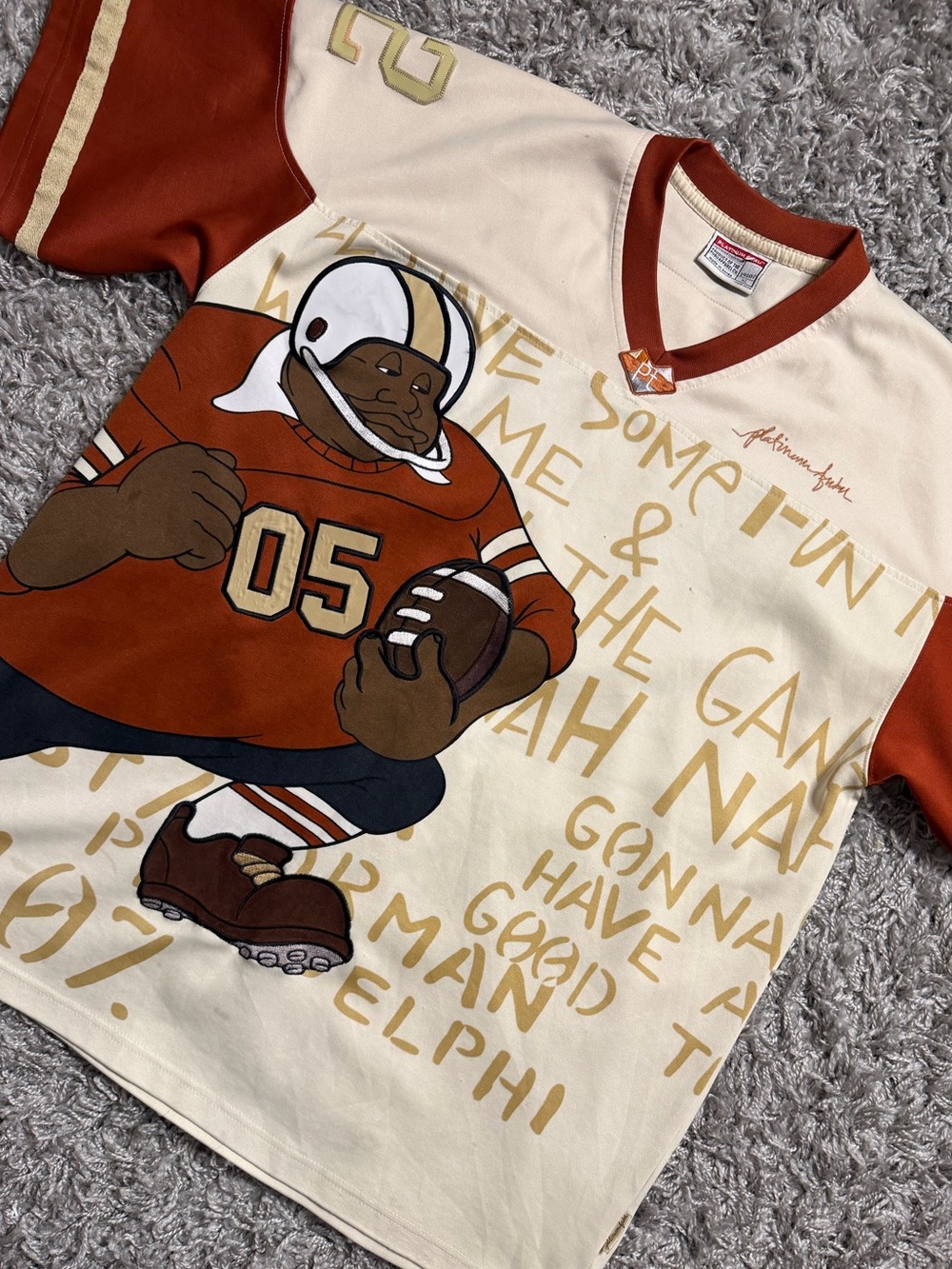 Vintage FUBU Fat Alert Football Jersey